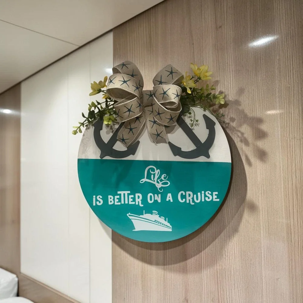 Cruise Door Sign; Handmade Sign